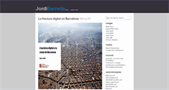 Desktop Screenshot of jordibarreda.com